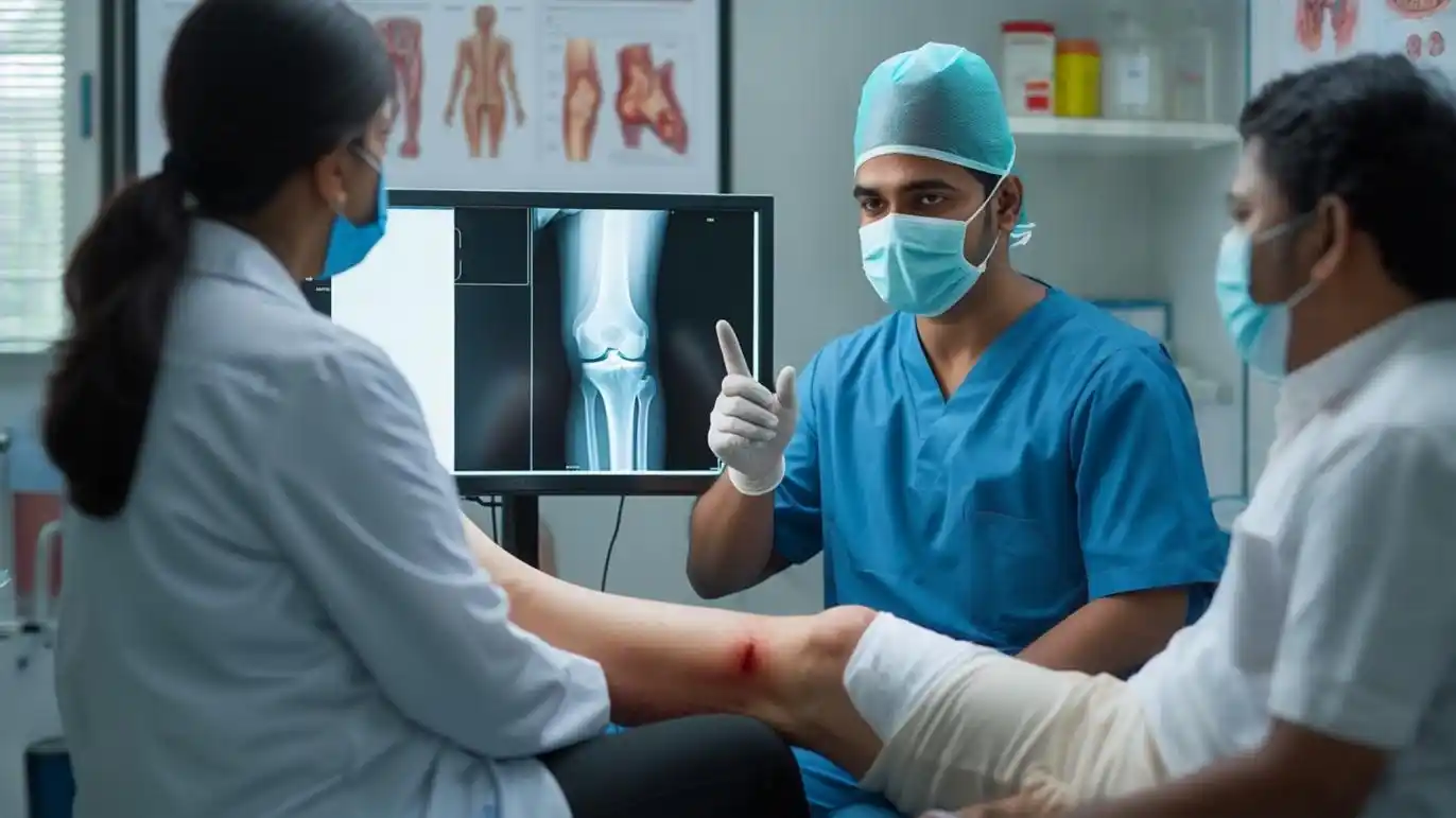 Knee Fracture image
